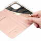 slomart dux ducis skin pro holster cover flip cover za iphone 14 pro roza