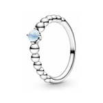 Pandora Srebrni prstan za ženske, rojene decembra 198867C07 (Obseg 50 mm) srebro 925/1000