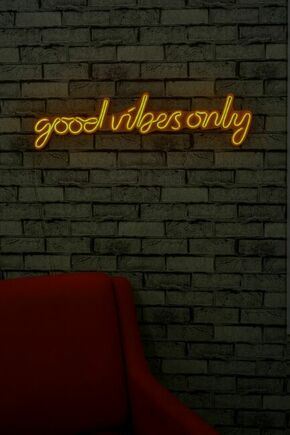 GOOD VIBES ONLY - YELLOW WALLXPERT