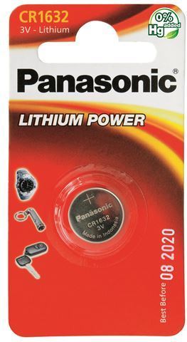 Panasonic baterija CR-1632EL/1B