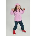 Otroška jakna Reima Vantti roza barva - roza. Otroška jakna iz kolekcije Reima. Prehoden model, izdelan iz gladkega materiala. Izdelek ima odsevne elemente za večjo vidljivost in varnost v temi.