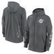 Miami Dolphins Nike Cotton Full-Zip Fleece Iron Grey jopica s kapuco, velikost XL