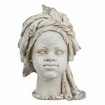 NEW Doprsni kip 32 x 28 x 46 cm Resin Afričanka