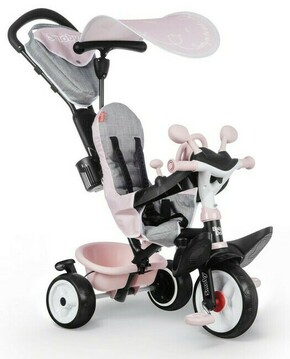 Smoby Tricycle Baby Driver Plus roza