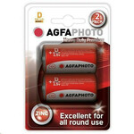 Agfaphoto cinkova baterija 1,5 V, R20/D, blister 2 kosa