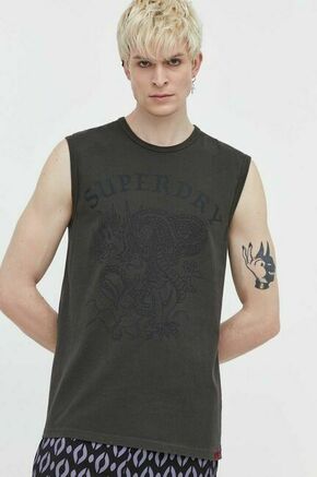 Bombažna kratka majica Superdry moški