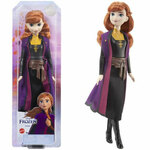 Disney Frozen lutka Anna v črni in oranžni obleki HLW46