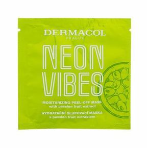 Dermacol Neon Vibes Moisturizing Peel-Off Mask maska za obraz za vse tipe kože 8 ml za ženske