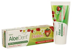 Optima Naturals Aloe Vera otroška pasta za zobe - 50 ml