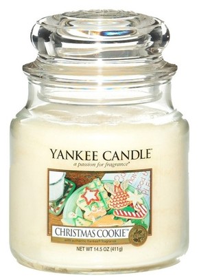 Yankee Candle božični piškoti klasična dišeča svečka srednje