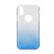 FORCELL Shining silikonski ovitek za iPhone 11 Pro Max, modro/srebro