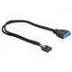 Adapter USB 3.0 M - USB 2.0 Ž interni 9p 30cm Delock