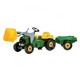 Rolly Kid John Deere traktor na pedale z prikolico