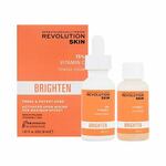Revolution Skincare Brighten 15% Vitamin C Powder Serum serum za obraz 30 ml za ženske