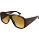 Chloe CH0347S 001 ONE SIZE (60) Rjava/Rumena