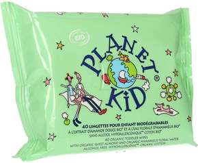 "Planet Kid Organic Wipes - 40 kosi"