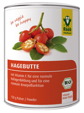 Raab Vitalfood GmbH Bio šipek v prahu - 150 g