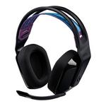 Logitech G535 Lightspeed gaming slušalke, črne, USB/bluetooth/brezžične, mikrofon