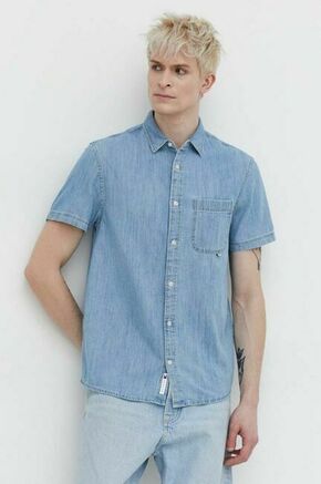 Jeans srajca Tommy Jeans moška - modra. Srajca iz kolekcije Tommy Jeans