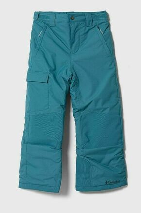 Otroške hlače Columbia mornarsko modra barva - zelena. Otroški hlače iz kolekcije Columbia. Model izdelan iz enobarvne tkanine.