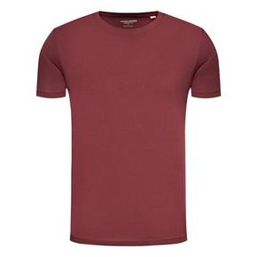 Jack & Jones Majica Basic 12156101 Bordo rdeča Slim Fit