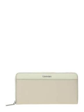 Calvin Klein Velika ženska denarnica Ck Must Z/A Wallet Lg_Block K60K611437 Bež