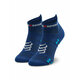 Compressport Visoke nogavice Unisex Pro Racing Socks V4.0 Run Low XU00047B_533 Mornarsko modra