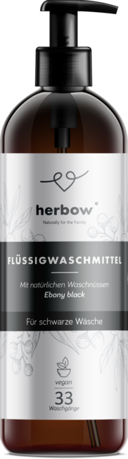 Herbow Tekoči detergent za črna oblačila - 1 l