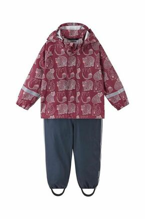 Otroška vodoodporna jakna Reima Vesi bordo barva - bordo. Otroška vodoodporna jakna iz kolekcije Reima. Delno podložen model