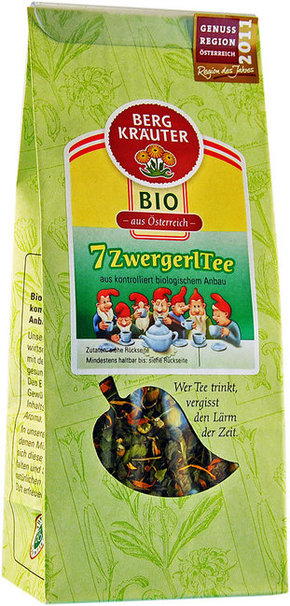 Österreichische Bergkräuter 7-škratkov čaj - Zrahljano