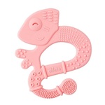 CHICCO Silikonski ugriz Super Soft kameleon roza 2m+