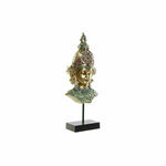 NEW Okrasna Figura DKD Home Decor Pisana Zlat Buda Orientalsko 15 x 7 x 38 cm