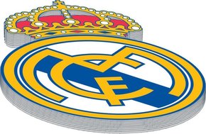 FC Real Madrid beležka okrogla A6