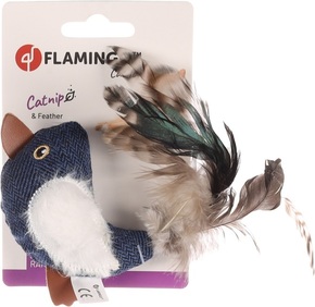 Flamingo Jeany Cat Toy Bird Blue 8