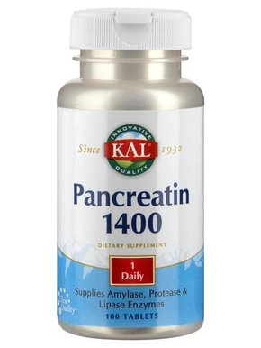 KAL Pankreatin 1400 mg - 100 tabl.