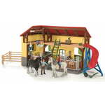 Schleich Farm World staja za konje, z dodatki