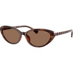 Ralph by Ralph Lauren RA5338U 614913 ONE SIZE (56) Havana/Rjava