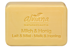 "alviana naravna kozmetika Milo iz rastlinskih olji z medom in mlekom - 100 g"