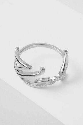 Srebrni prstan Karl Lagerfeld - srebrna. Prstan iz kolekcije Karl Lagerfeld. Model