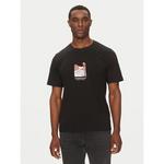 Jack & Jones Majica Split Graphic 12273000 Črna Regular Fit