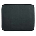 Črn kuhinjski pladenj za odcejanje iDesign iDry, 45,5 x 40,5 cm