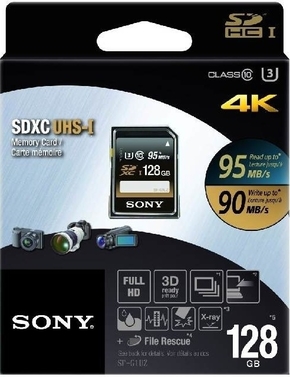 Sony SDXC 128GB spominska kartica