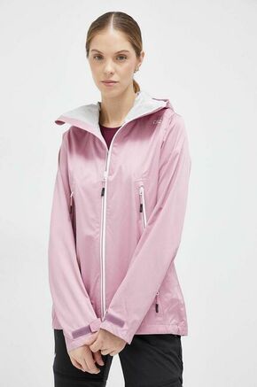 Outdoor jakna CMP roza barva - roza. Outdoor jakna iz kolekcije CMP. Nepodložen model