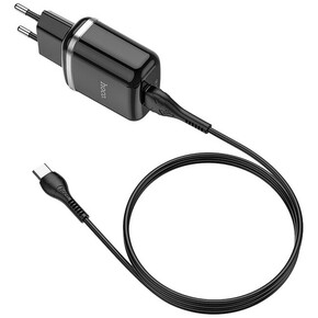 Hoco pametni polnilec N3 18W z 3.0 QC USB vtičem in kablom Type C