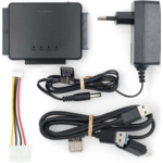 Nedis Hard Disk Adapter | USB 3.2 Gen1 | 2.5 / 3.5 " | IDE + SATA | Power Adapter