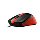 WEBHIDDENBRAND C-TECH Miška WM-01, rdeča, USB
