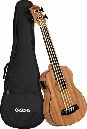 Cascha HH 2175 Bas ukulele Natural