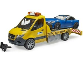 BRUDER avtotransporter MB Sprinter + avto Roadster 50 cm