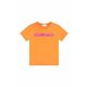 Otroška bombažna kratka majica Marc Jacobs oranžna barva - oranžna. Otroški kratka majica iz kolekcije Marc Jacobs. Model izdelan iz udobne pletenine.