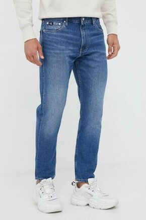 Kavbojke Calvin Klein Jeans moški - modra. Kavbojke iz kolekcije Calvin Klein Jeans v kroju dad